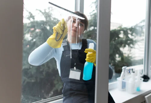 Nettoyage de vitres intérieures et extérieures à Sancé